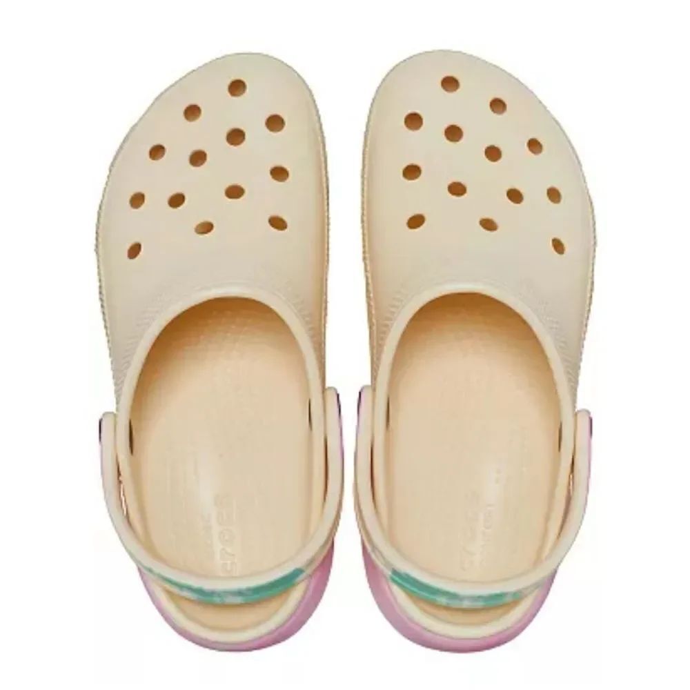 BRAND NEW CROCS WOMEN'S CLASSIC PLATFORM CLOG OMBRE